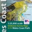 Large scale 1:25,000 OS mapping for the Wales Coast Path - Llyn Peninsula section