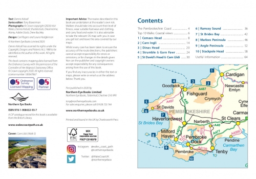 Top 10 Walks: Pembrokeshire: Walks to coastal viewpoints - location map