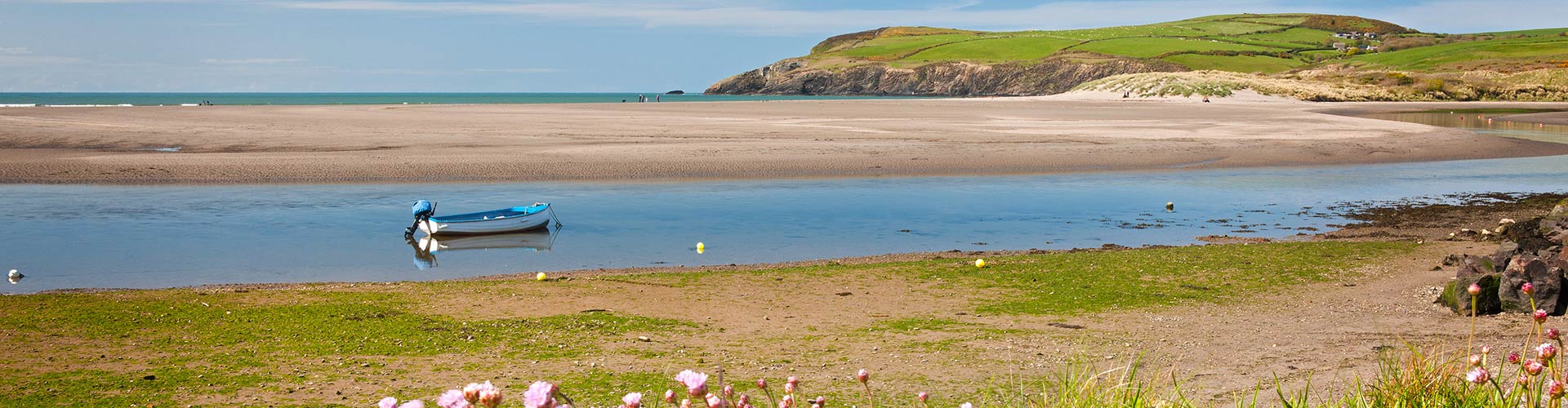 Cardigan Beach on the Wales Coast Path