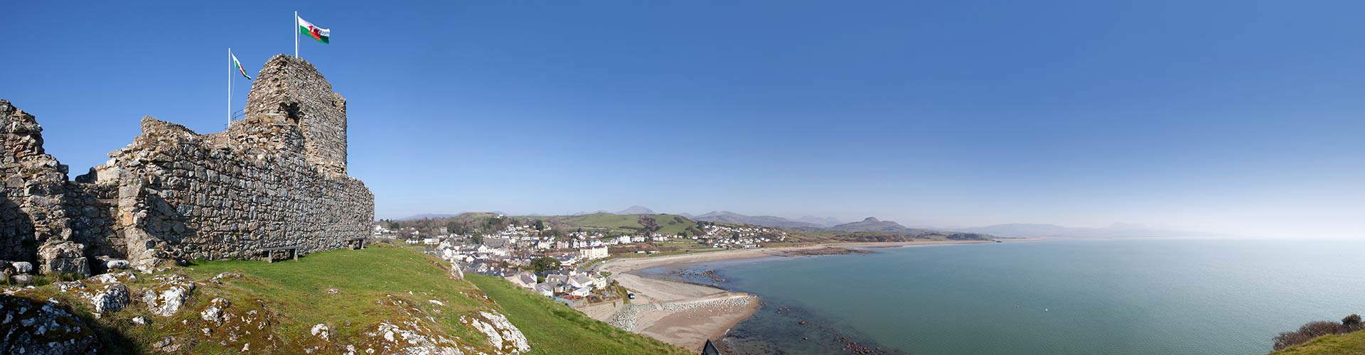 criccieth Criccieth Castle on the Wales Coastal Path