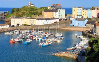 Tenby on The Wales Coast Path