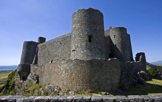 Wales Coast Path: Harlech Castle, Gwynedd