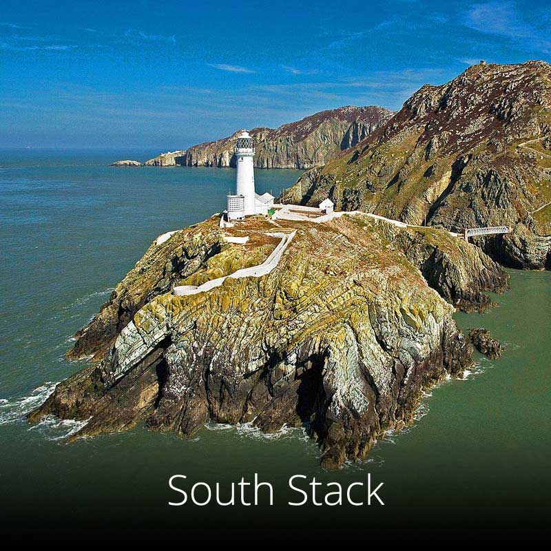 South Stack lighthouse, Anglesey - on the Wales Coast Path