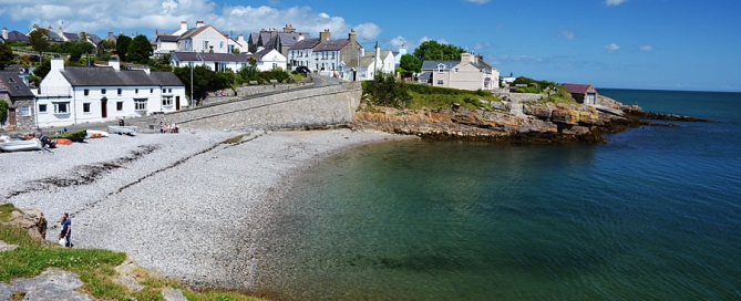 Moelfre in Anglesey - on the Wales Coast Path