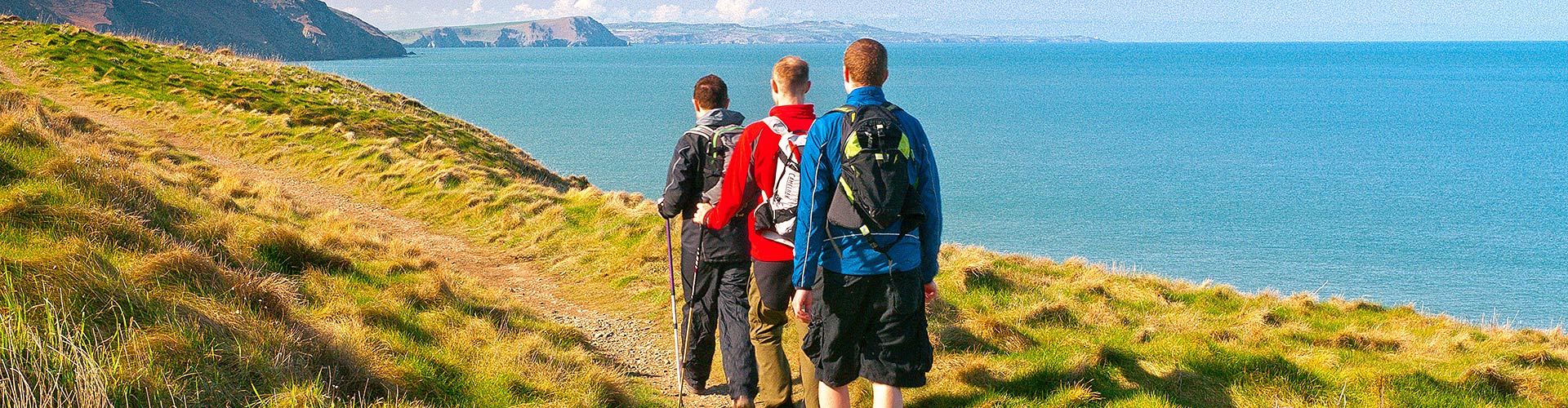 Wales Coast Path walkers