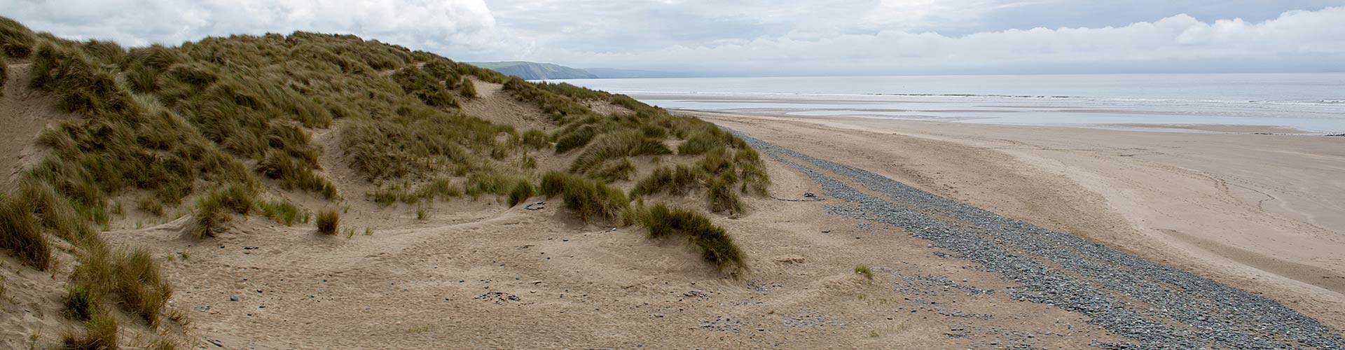 Ynyslas nature reserve on the Welsh Coastal Path